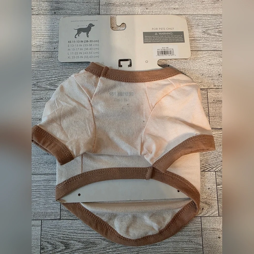 Grayson Pup Dog Shirt - Tan and Brown